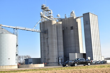 Canvas Print - Grain Elevator