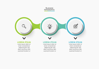 Wall Mural - business data visualization. timeline infographic icons designed for abstract background template mi