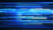 Digital Technology Stream Super Fast Speed Lines Side Background