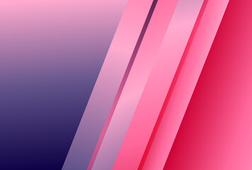 Wall Mural - Red and Blue Gradient Diagonal Lines Background