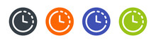 Clock Icon. Time Symbol In Graphic Design