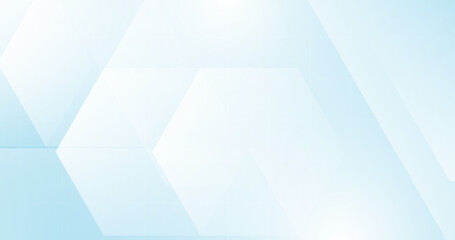 Wall Mural - abstract geometric shape technology digital hi tech concept background. space for your text