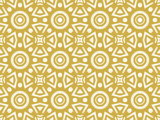 Abstract Pattern - Oriental Vector Background - Seamless