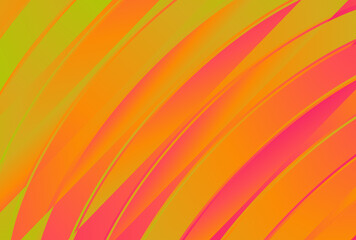 Wall Mural - Abstract Green Orange and Pink Background