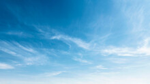 Panorama Blue Sky With Cloud And Sunshine Background