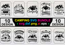 Camping  Svg Bundle