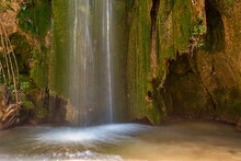Waterfall In The Huetor Vega Natural Park