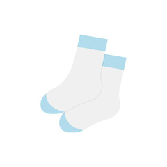 Wall Mural - Sock icon. Vector illustration. Isolated.