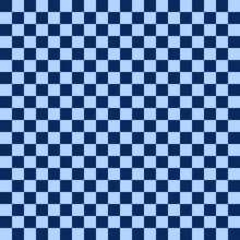Abstract Blue Checkered Background