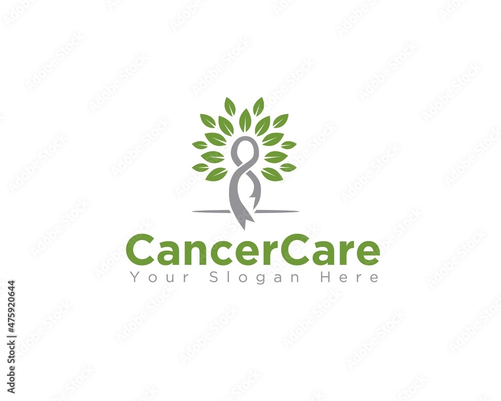 tree cancer care logo designs for medical service and health care logo  Stock Vector | Adobe Stock, image size:1000x800