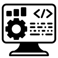 software glyph icon