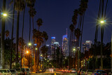 Fototapeta  - Downtown LA from Koreatown