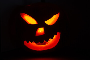 Poster - Spooky pumpkin for Halloween