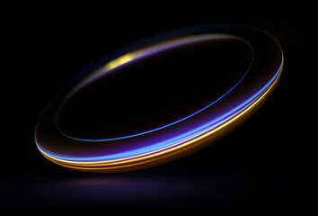 Wall Mural - Vivid abstract background. Beautiful swirl trail effect frame.  .Mystical portal. Bright sphere lens. Rotating lines. Glow ring. .Magic  ball. Led spiral. Glint lines. Focus place. Illusory flash.