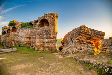 Wall Mural - Valley of the Temples ruins in Agrigento, Italy.