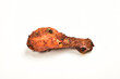 tandoori chicken leg isolated on white background