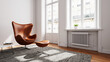 © Robert Kneschke - Sessel am Fenster für Lichttherapie im Altbau