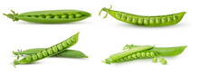Set Fresh Young Green Peas