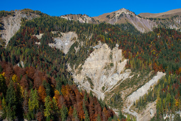 Paesaggio montano a Sauris (Friuli Venezia Giulia)