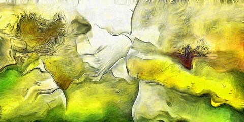 Wall Mural - colorful abstract painting