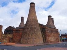 Gladstone Pottery Museum In Stoke-on-Trent, England
