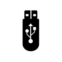 Poster - Connector data flash receiver icon isolated on white