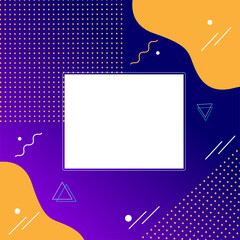 Wall Mural - Abstract background for design in mamphis style
