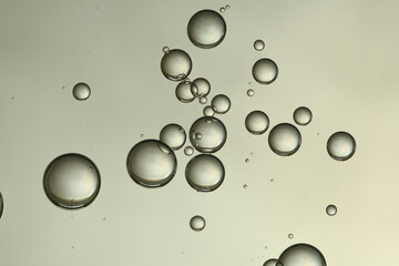 Wall Mural - Flowing bubbles