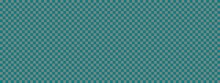 Checkerboard Banner. Teal And Grey Colors Of Checkerboard. Small Squares, Small Cells. Chessboard, Checkerboard Texture. Squares Pattern. Background.