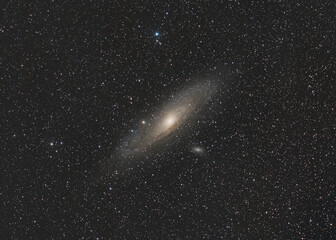 beautiful shot of the milky way in a starry sky