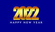 New years 2022. vector illustration of happy new year