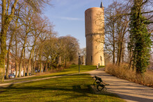 Historic Knaresborough Castle In Belgium, Bruges