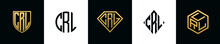 Initial Letters CRL Logo Designs Bundle