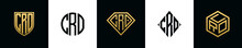 Initial Letters CRO Logo Designs Bundle