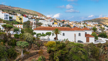 Sticker - Church of Nuestra Señora de la Concepción in Valverde (El Hierro, Canary Islands)