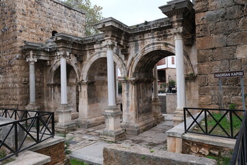 the entrance to the church of st john the baptist antalya 