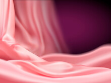 Luxury Pink Satin Background