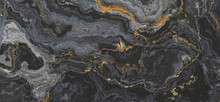 Black Onyx Marble Background