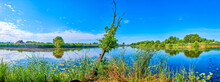 Panorama Of Kodnyanka River, Old Solotvyn, Ukraine