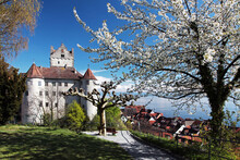 Meersburg Am Bodensee, Burg Im Frühling