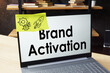 Brand activation is shown on the business photo using the text