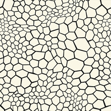 Seamless
Pattern With Hexagonal Flat Ornament Texture. Reptile Scales Endless Skin. Vector Background.