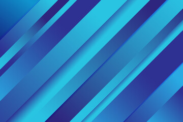 Wall Mural - Blue dynamic lines background