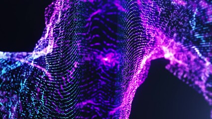 fingerprint on blue background