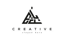 ELF Creative Tringle Letters Logo Design