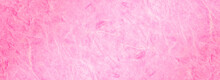 Background Of Light Pink, Textured, Handmade Mulberry Paper.