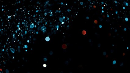 Wall Mural - particles color bokeh texture background overlay
