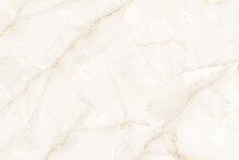 Off White Color Onyx Marble Design With Polished Finish Natural Texture And Veins Use For Wall Floor Tiles And Wall Paper