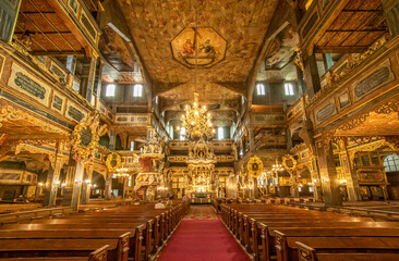  Swidnica, Poland - finished in 1656 and a Unesco World Heritage Site, the Church of Peace in Swidnica is a wooden masterpiece. Here in particular the interiors