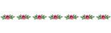 Fototapeta Fototapeta w kwiaty na ścianę - Linia kwiaty